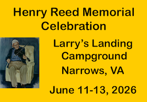 Henry Reed Celebration June 11-13, 2026 in Narrows, VA